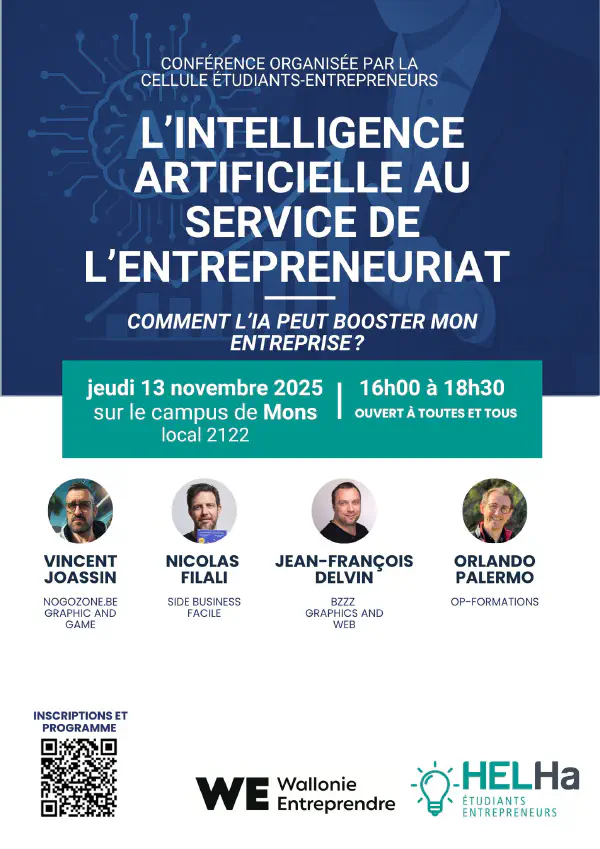 Conférence sur l'IA pour les étudiant·es entrepreneur·es