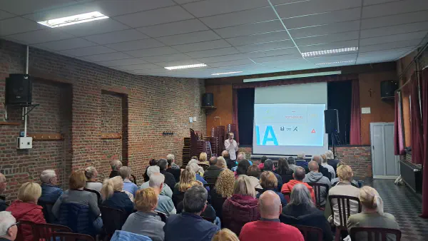 Conférence à Écaussinnes