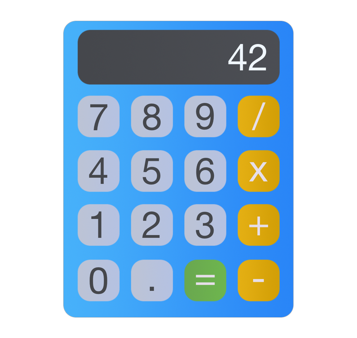 Image d'une calculette